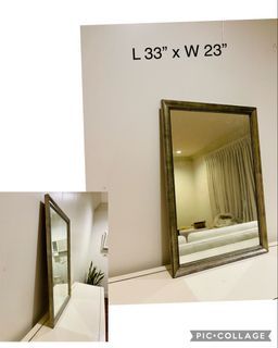 Antique Finish Wall Mirror
