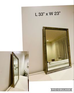 Antique Finish Wall Mirror