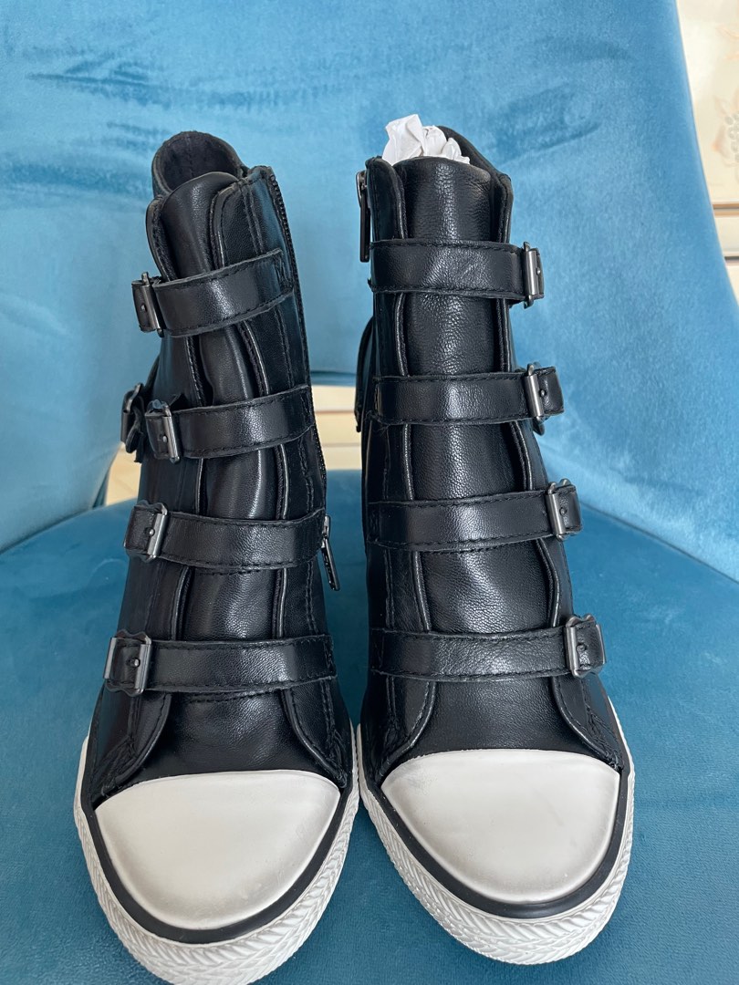 Ash Black Wedge Sneakers Carousell