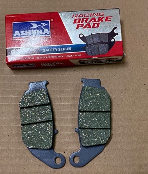 Ashuka Racing Brake Pad (REAR) Honda RS150 GTR150 WINNERX SUPRA150 ...