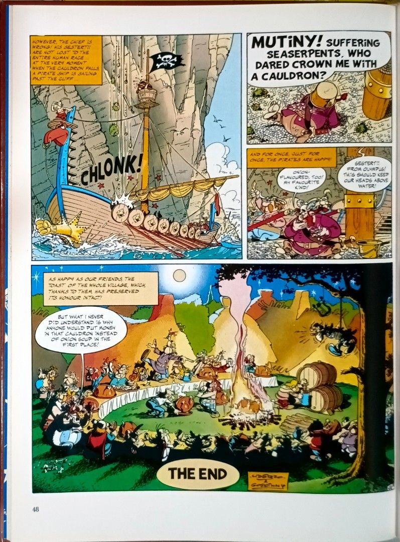 Asterix and the cauldron comic book, Hobbies & Toys, Books & Magazines ...