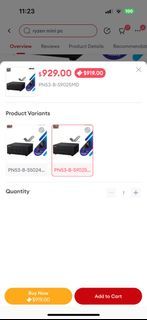 ASUS MINI PC PN53 PN53-B-S9025MD, AMD Ryzen 9 6900HX