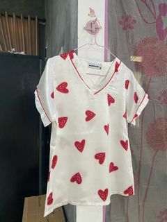 Atasan satin korea