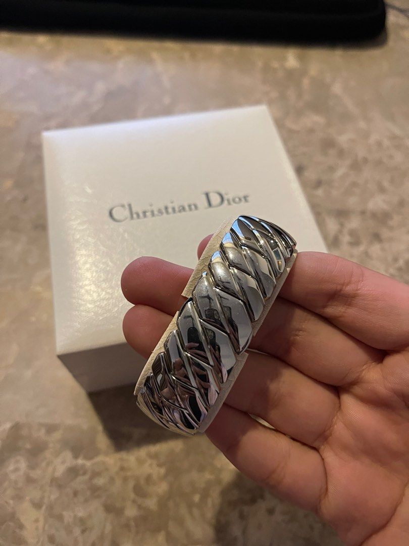 Authentic Christian Dior Bangle Watch, Luxury, Watches on Carousell