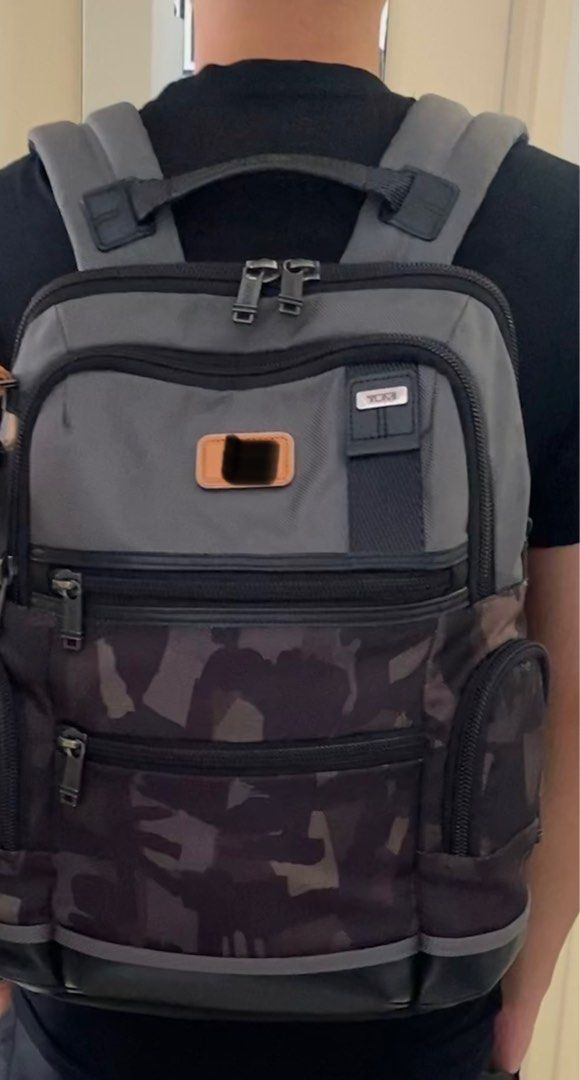 Authentic TUMI Alpha Bravo Knox Camo Backpack, Men's Fashion, Bags