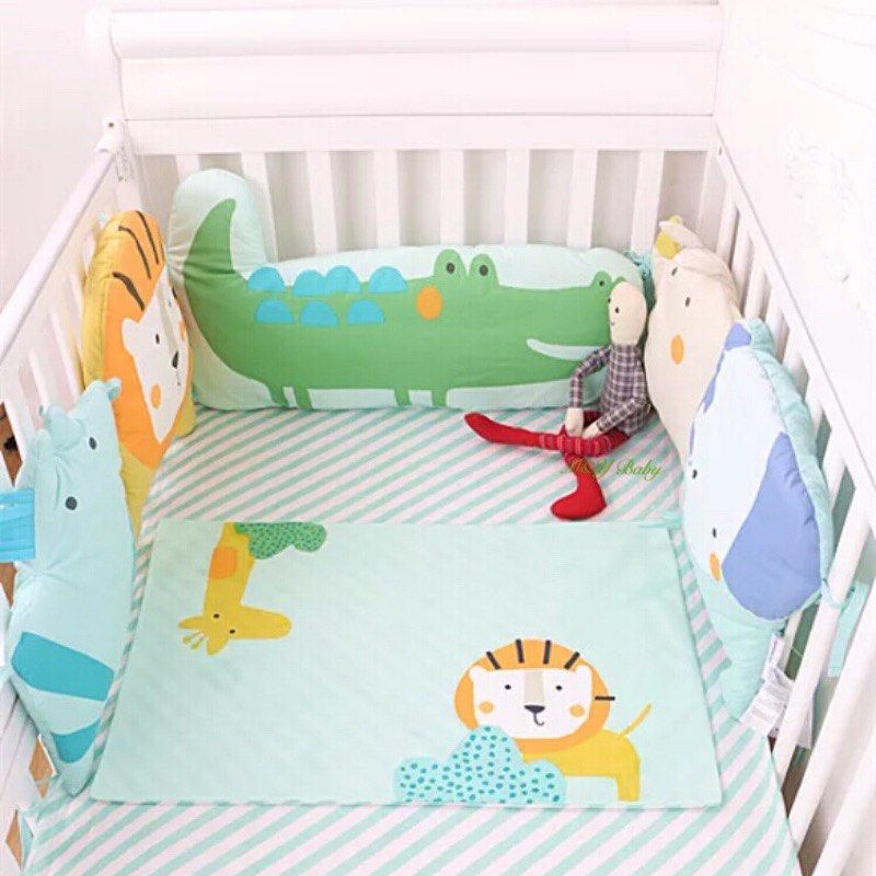 Animal cot bumper store