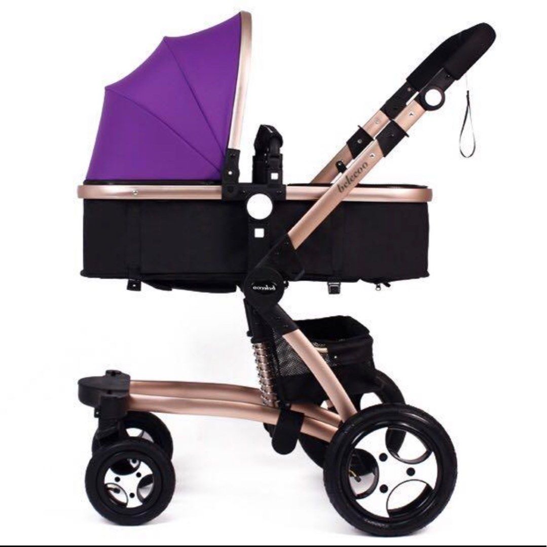 Belecoo stroller purple 2025