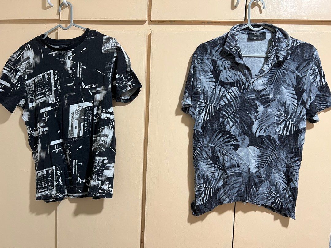 BERSHKA 2 for ₱600 (Category: Shirts) located in Pasay City. Submitted by giancarly (Listing ID 1221666768, Image 1). Description: RFS: Decluttering ‼️Please know items in my listing are OWNED/BOUGHT and NOT THRIFTED..