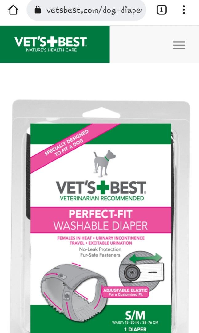 Vets top best diaper
