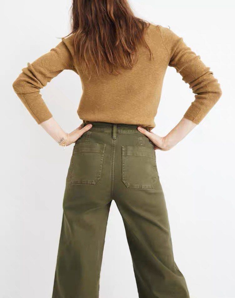 Emmett crop wide leg pants store