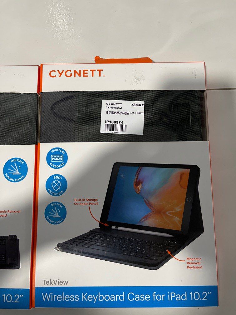 Brand new TekView Wireless Keyboard Case for iPad 10.2, Mobile Phones & Gadgets, Mobile