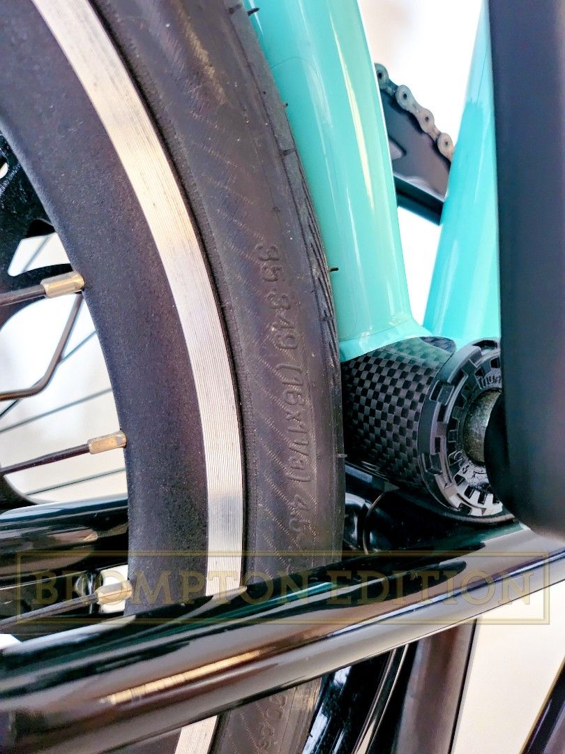 Brompton Protector Carbon Fiber Chainstay, EHook (Free Normal Mail