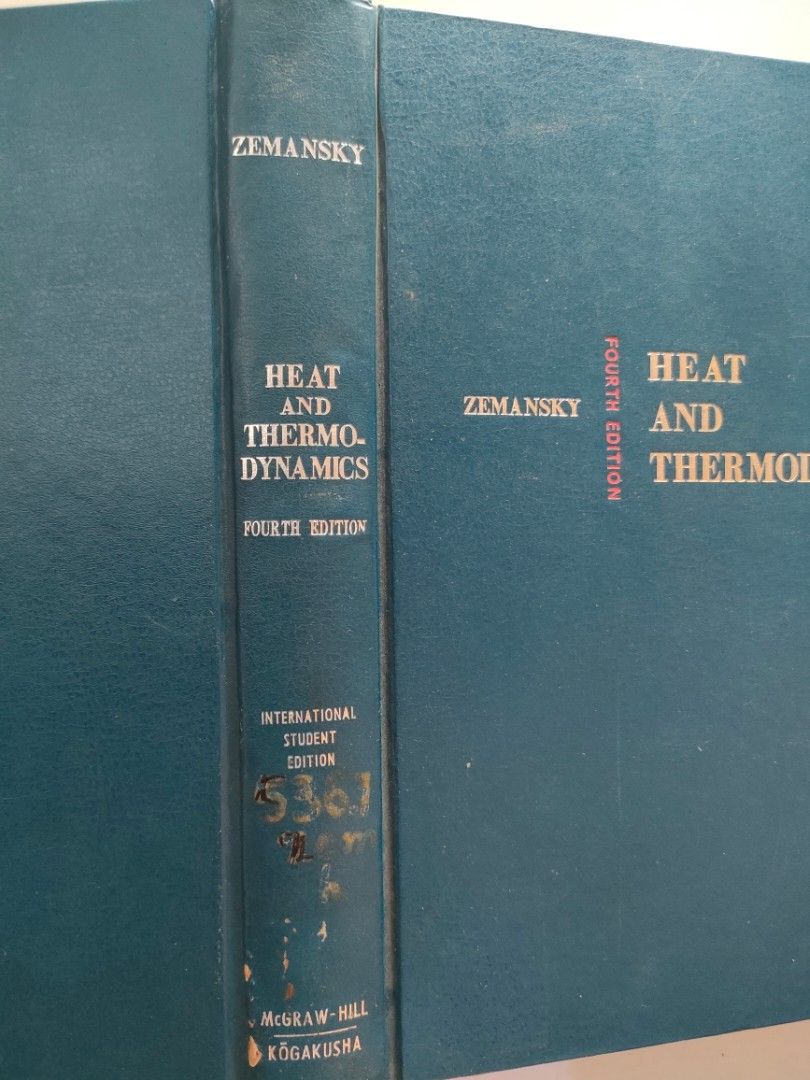 Buku zemansky heat and thermodinamics termodinamika on carousell
