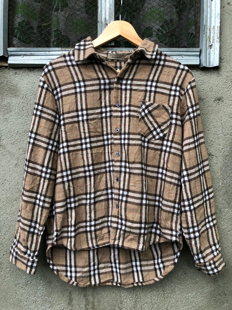 Burberry Flannel on Carousell