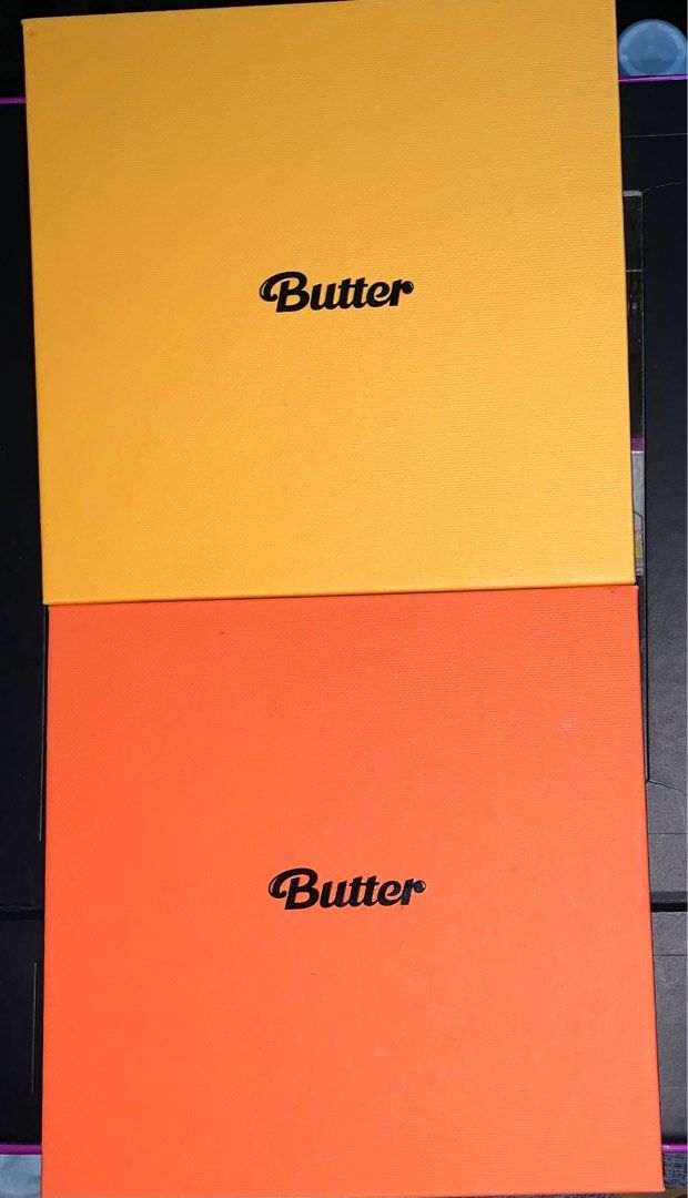 BUTTER ALBUM SET UNSEALED (no pc) with free butter tin can on Carousell