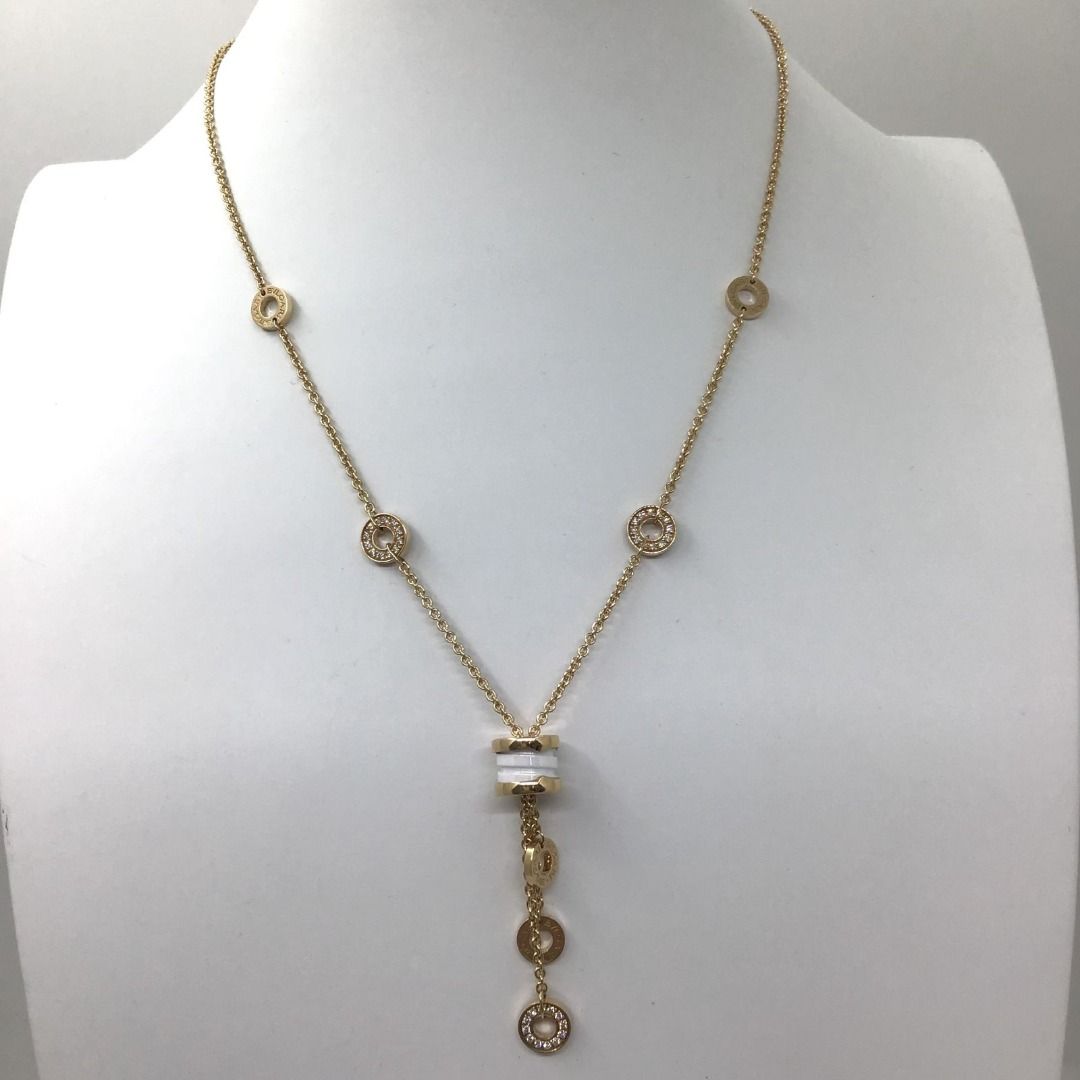 BVLGARI BZERO ELEMENT 750 RG 17G NECKLACE 237007376 WE Luxury