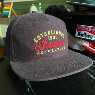Cap Indiana motorcycle