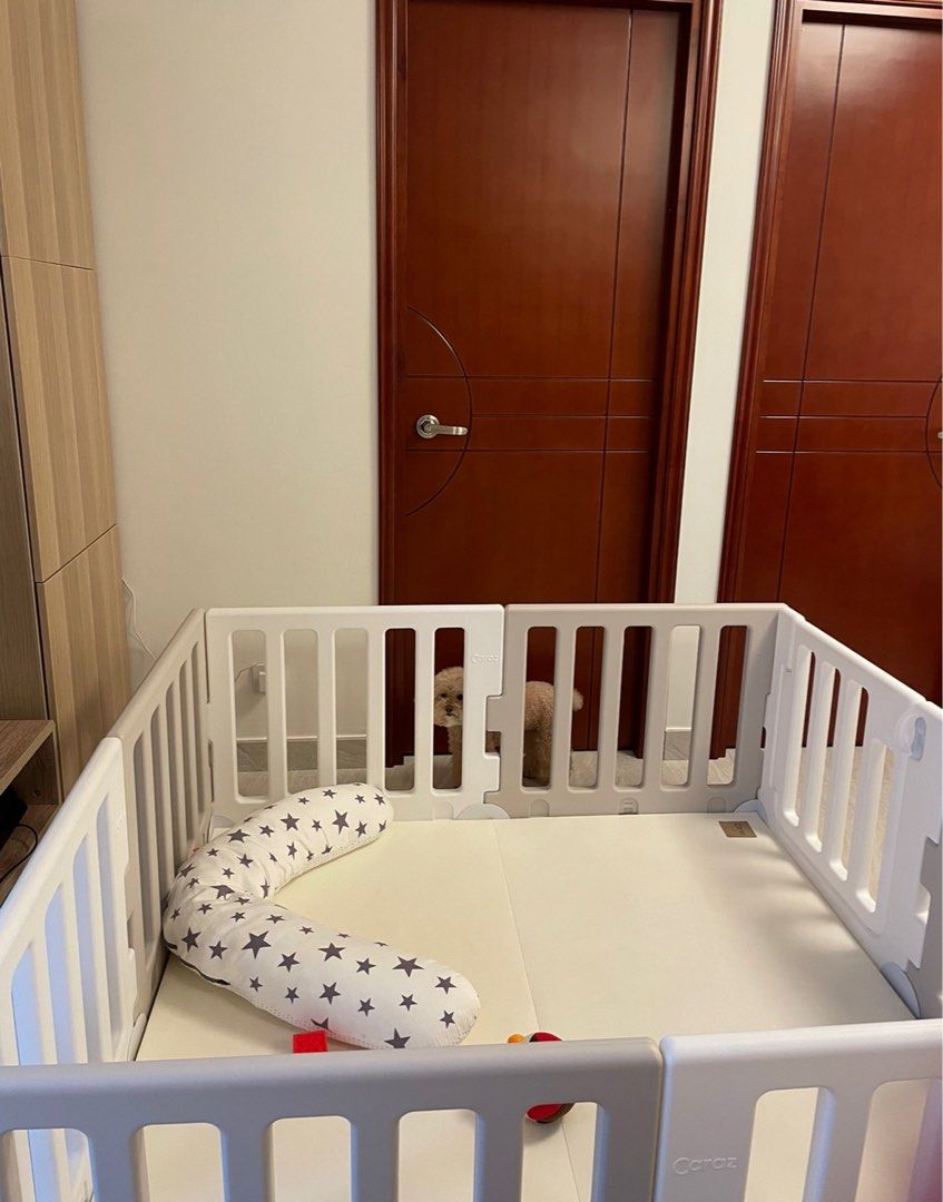 Caraz Playmat (7欄1門）Made in Korea, 兒童＆孕婦用品, 兒童傢具, 兒童傢具 安全圍欄及安全鎖
