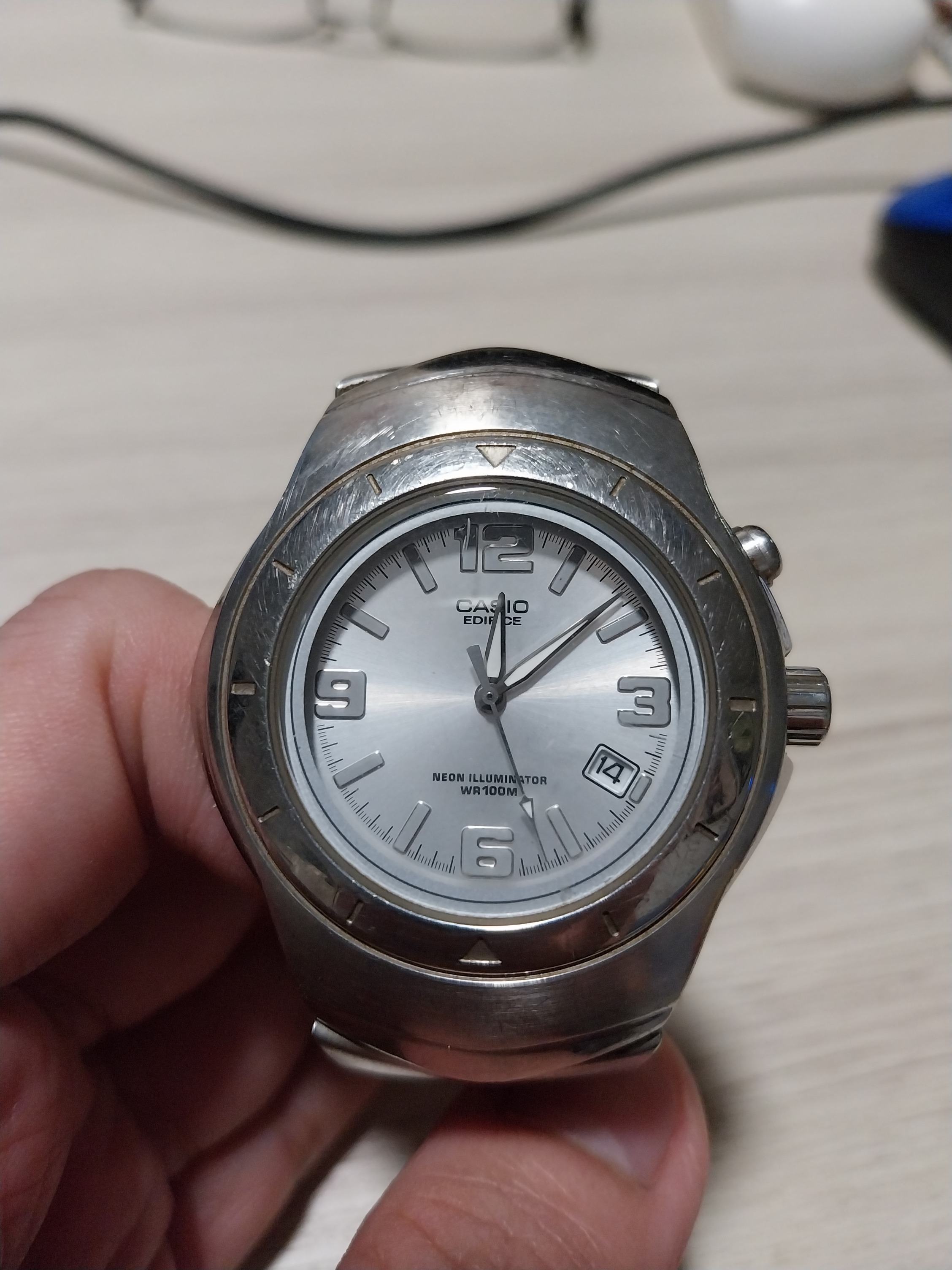 Casio edifice neon illuminator discount