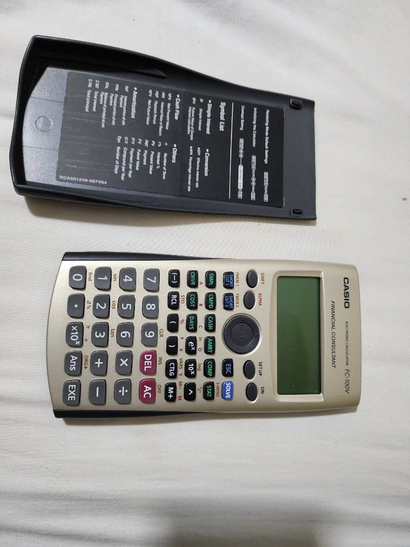 Casio Financial Calculator, Mobile Phones & Gadgets, Other Gadgets on