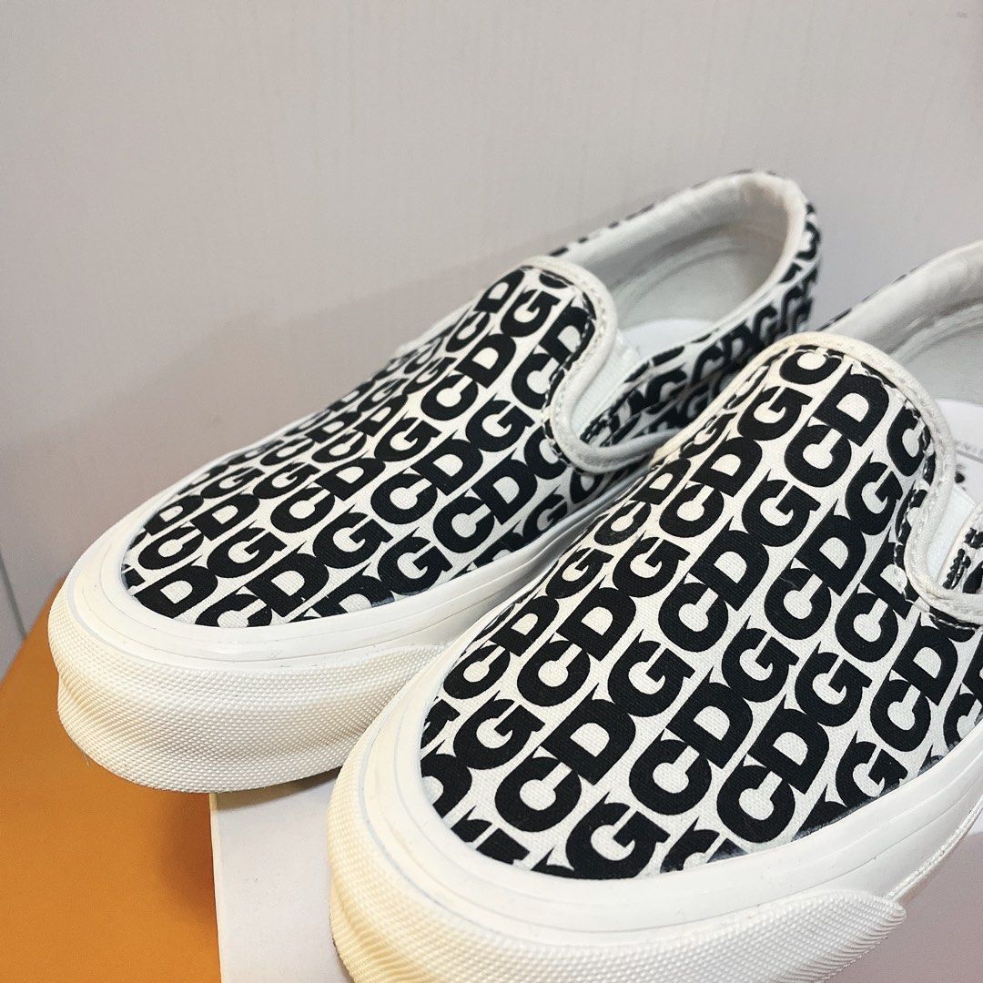 CDG X VANS SLIP ON rare item 絕版comme des garcons 布鞋off the