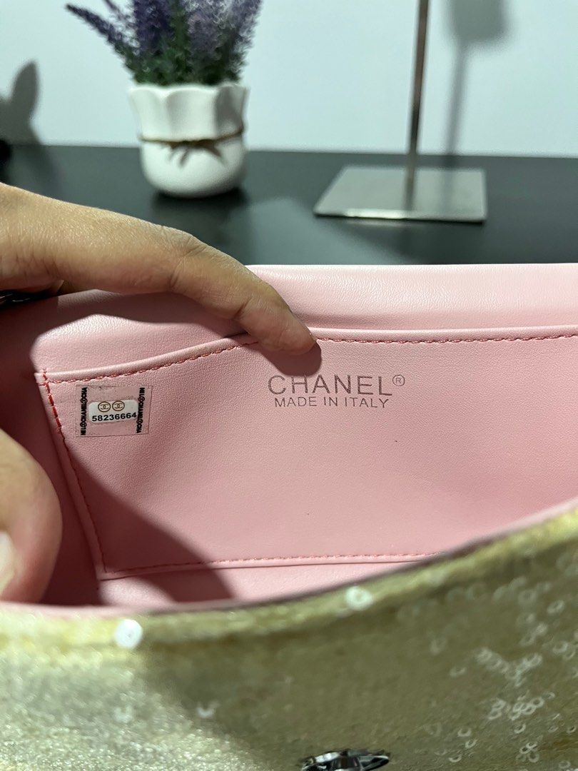 Chanel Sequin Waterfall Bag  Bragmybag