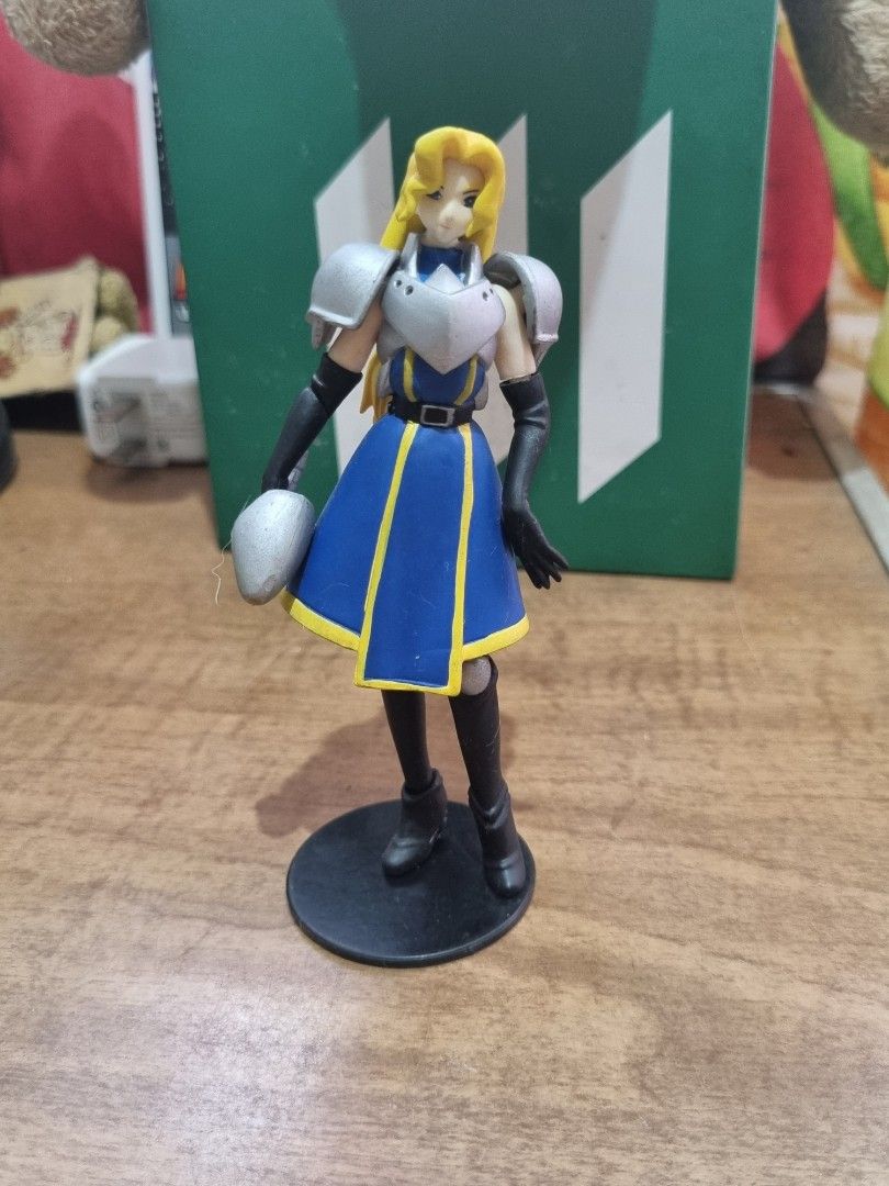 Charlotte Christine De Colde Samurai Spirits Mini Figure (Category: Figurines & Statues) located in Silang. Submitted by samflores2k4t7 (Listing ID 1221550067, Image 1). Description: For sale Charlotte Christine De Colde SR Yujin Samurai Spirits Mini Figure 4 inches height Missing sword.