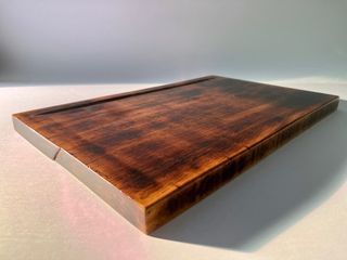 Chopping Board Premium Grade heat strengthen. Handmade locally using Malaysian Hardwood Balau. Tougher than imported wood!