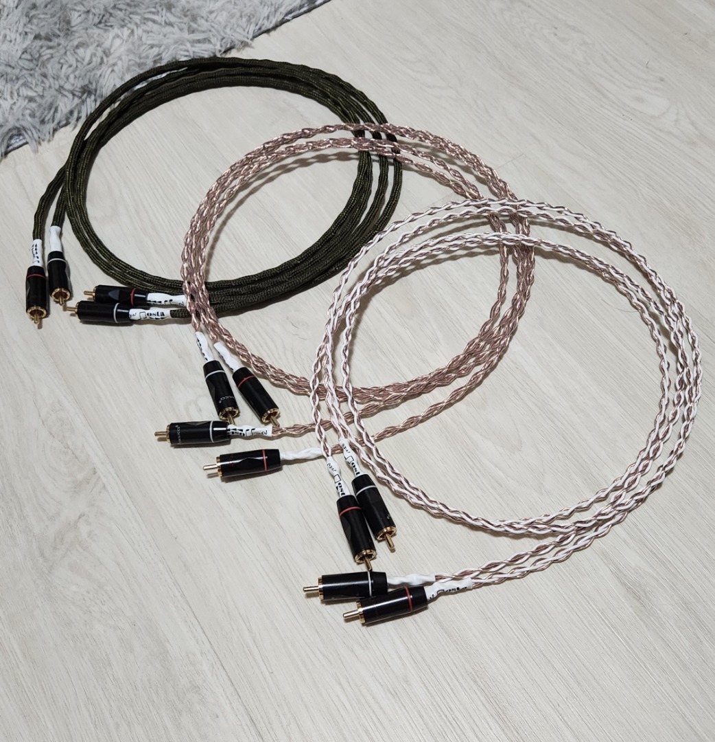 [Clearance] Varystrand RCA interconnect cables for dac preamp amp