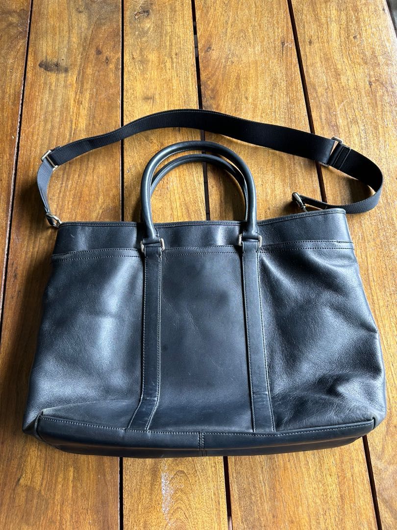 Coach Full Leather Document Computer Bag Luxury Bags Wallets