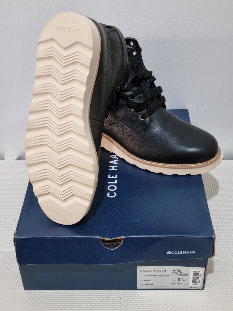 Cole haan men's nantucket rugged plain boot fashion store