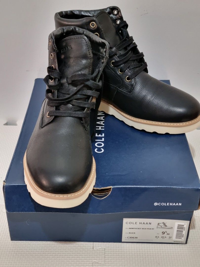 Cole haan men's nantucket rugged plain boot fashion store