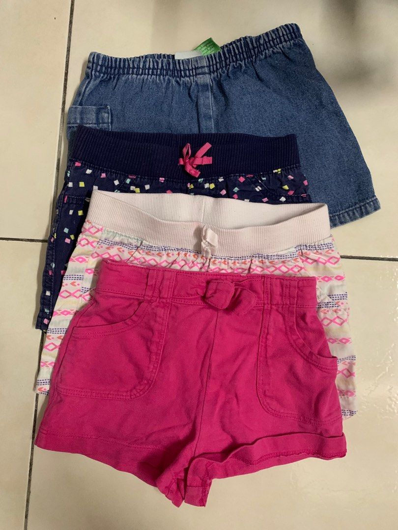 Short pants for baby girl sales