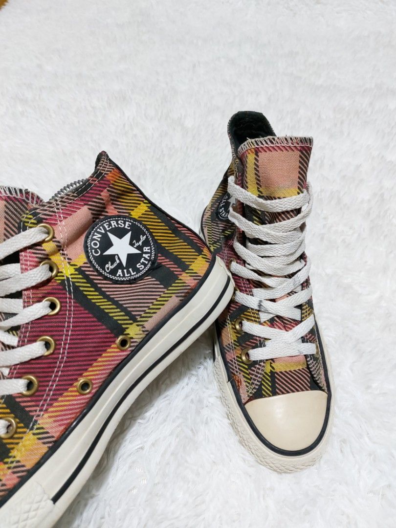 Converse chuck taylor all star 70's high plaid on sale