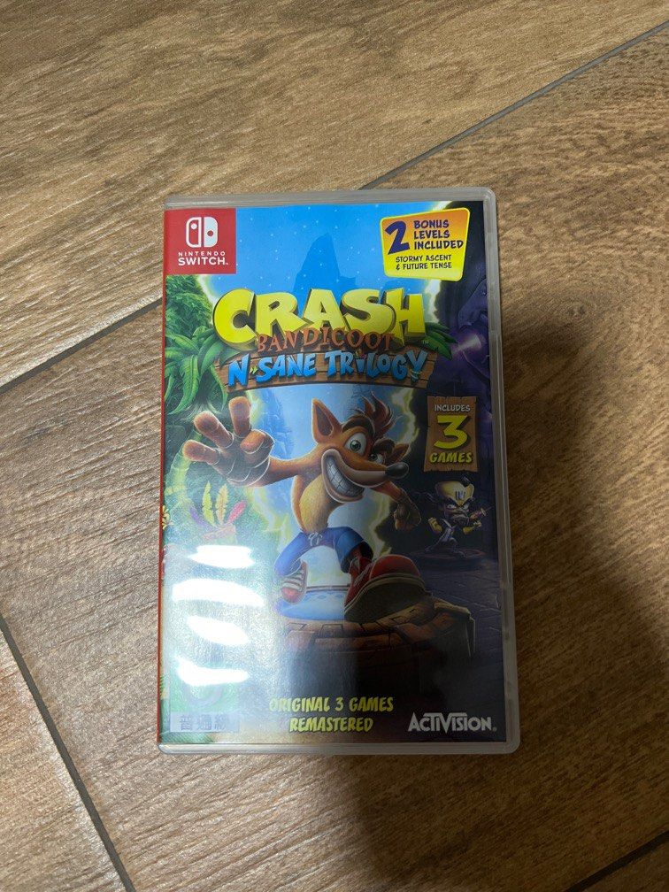 Crash Bandicoot switch, Video Gaming, Video Games, Nintendo on Carousell