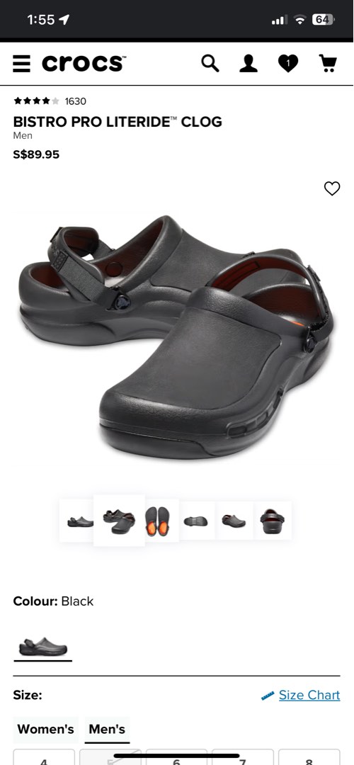 Crocs work shoe, Men's Fashion, Footwear, Boots on Carousell