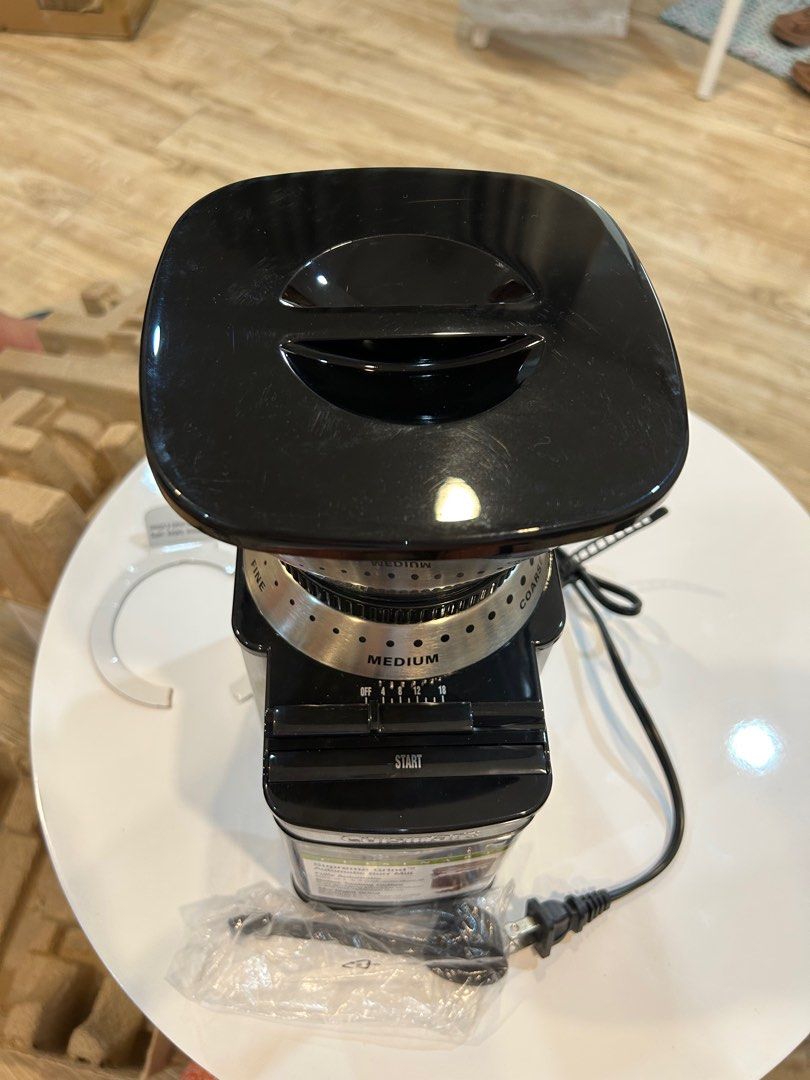 Cuisinart Supreme Grind Automatic Burr Mill (Category: Juicers, Blenders & Grinders) located in Las Pinas. Submitted by ckln_ (Listing ID 1221539416, Image 2). Description: Brand new from the US Only flaw is damaged box 110V Brand: Cuisinart Model: DBM-8 SRP is Php 8k-11k in Lazada.