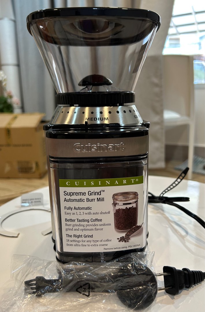 Cuisinart Supreme Grind Automatic Burr Mill TV Home Appliances