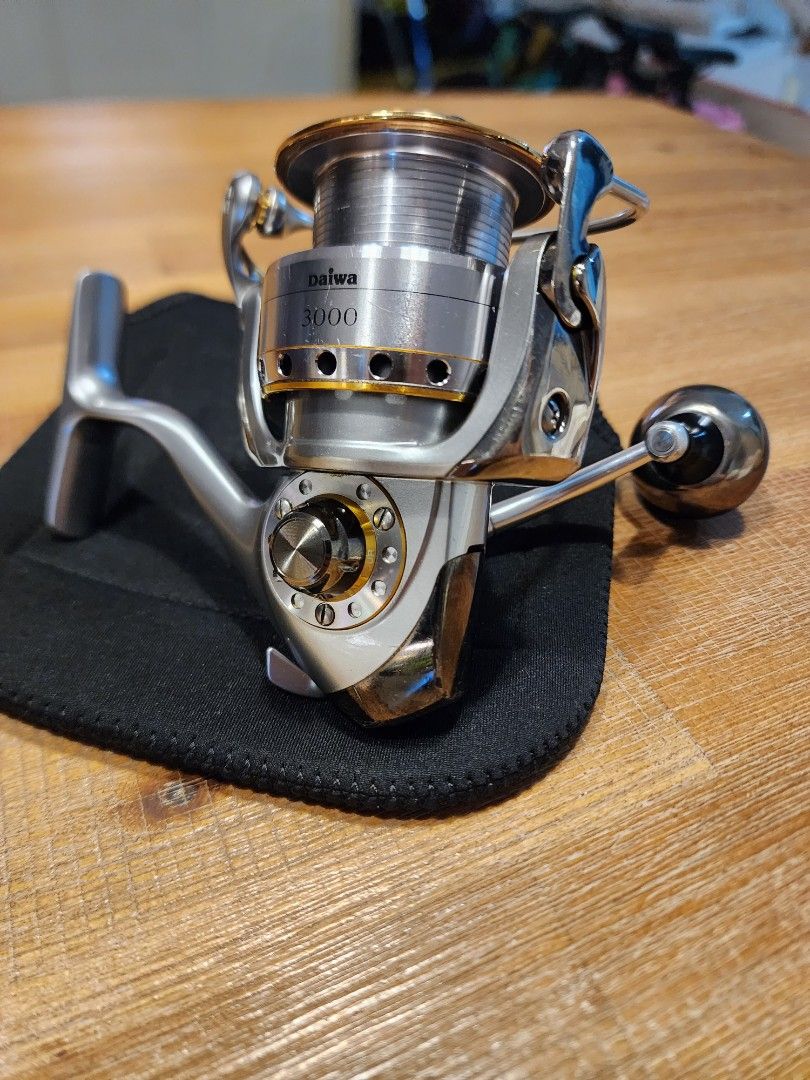 Moulinet De Pêche DAIWA Certate 3000 - 10 Roulements, Aluminium, Occasion