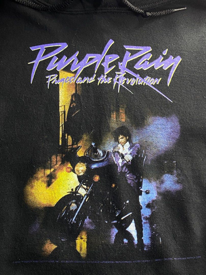 Daiyan Trisha High Council Purple Rain Hoodie Men s Fashion Tops