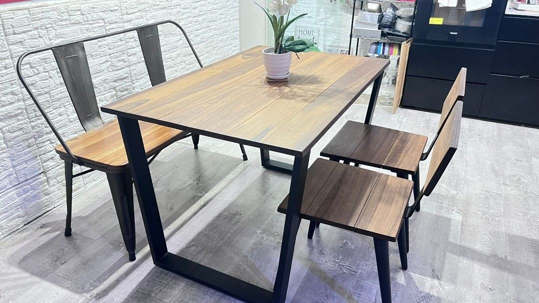 Dining Table Set [Cash & Carry], Furniture & Home Living, Furniture