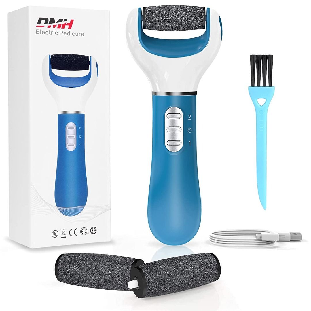 Electric Foot Scrubber Foot Callus Remover Kit Rechargeable File