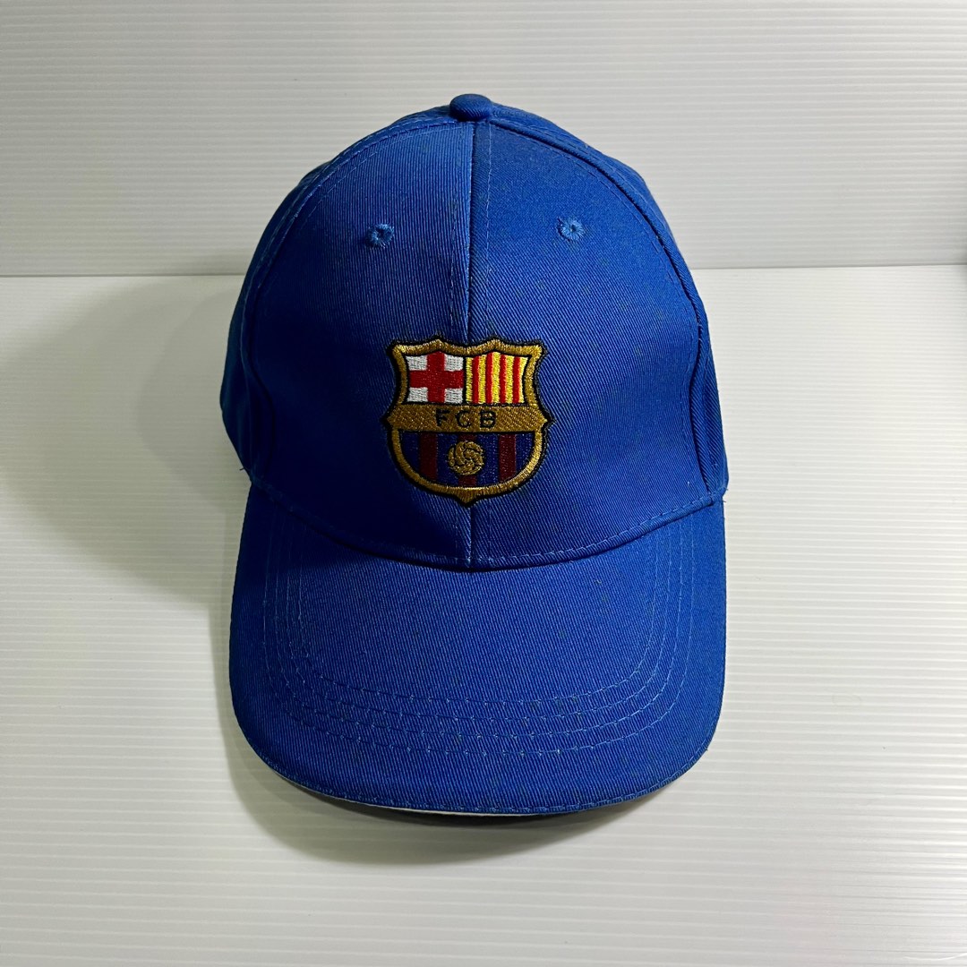 Barcelona Fc FC Barcelona Adjustable Snapback Hat Navy Blue One