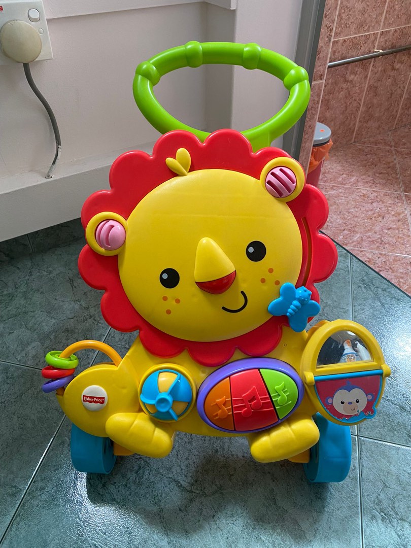 Fisher Price Lion Walker, Babies & Kids, Infant Playtime on Carousell