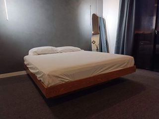 FLOATING BED NO HEADBOARD (SINGLE DOUBLE FULL DOUBLE QUEEN KING SIZE AVAILABLE)