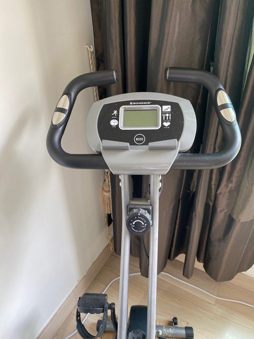 used foldable exercise bike