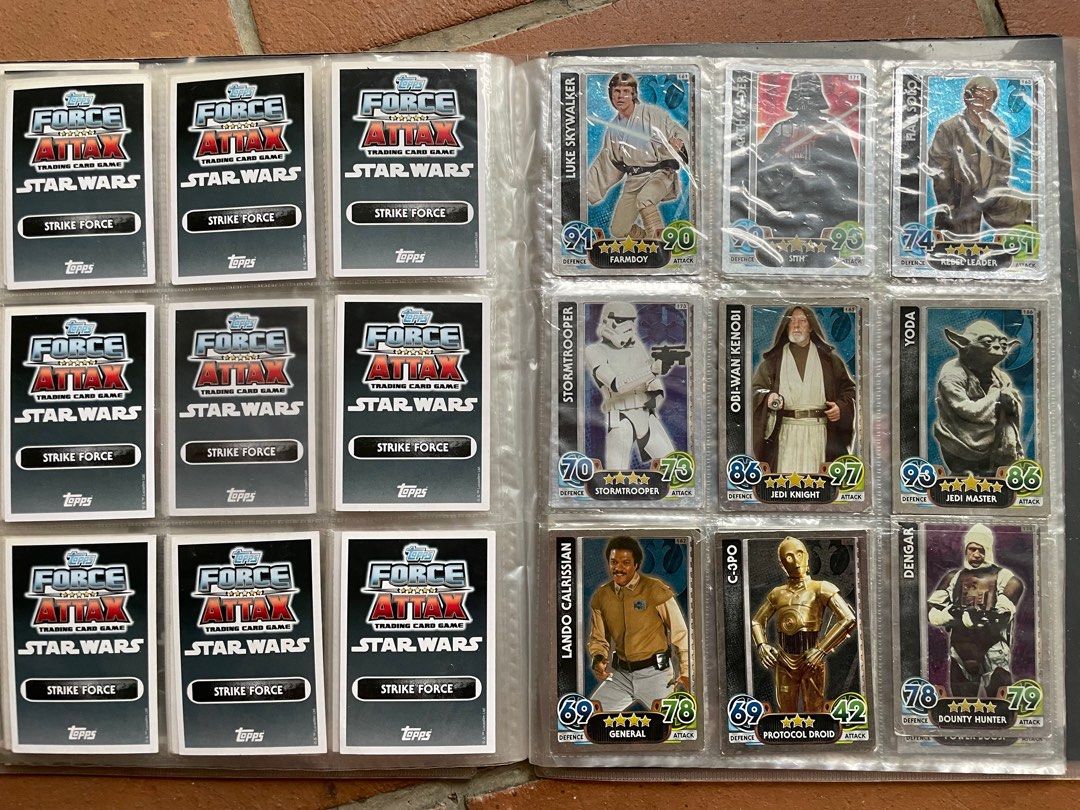 Force Attax Star Wars Cards, Hobbies & Toys, Toys & Games on Carousell