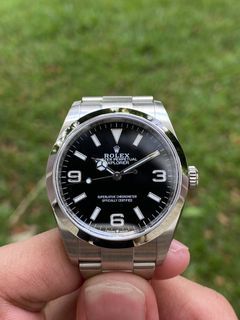 🔥FULLY STICKERED Rolex explorer 1 124270