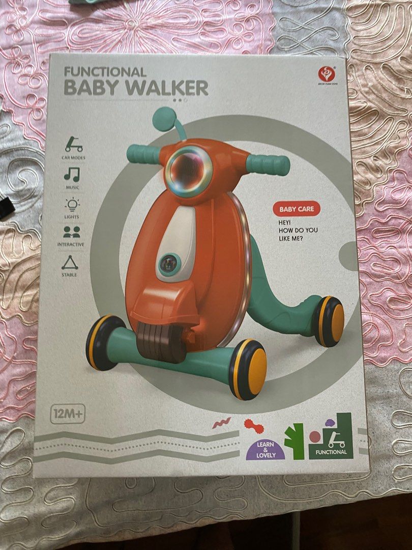 Functional Baby Walker, Babies & Kids, Infant Playtime on Carousell