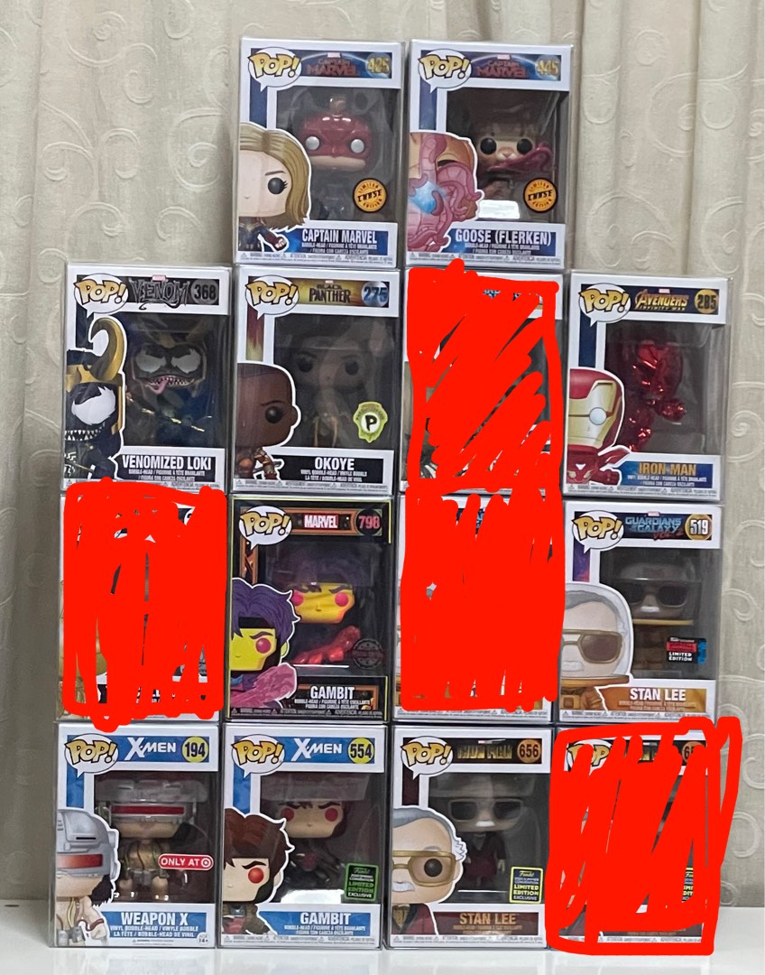Funko Pop collection for sale (Wave 14) *Marvel*, Hobbies & Toys, Toys